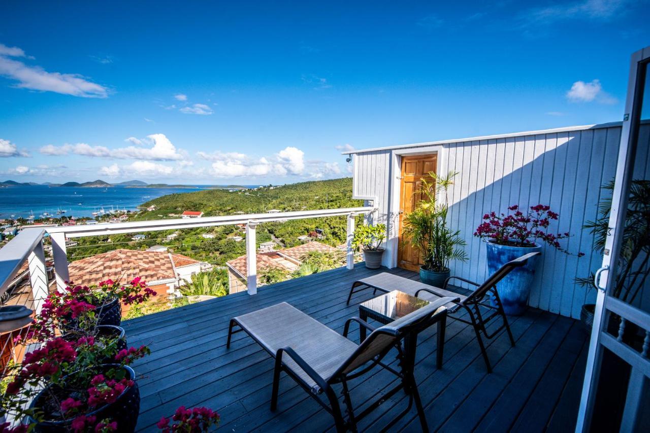 Beautiful Honeymoon Suite At Sunset Serenade Cruz Bay Eksteriør bilde